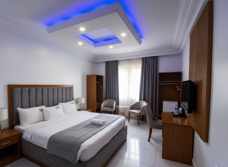 twin villa executive room , majek, sangotedo, lagos state.